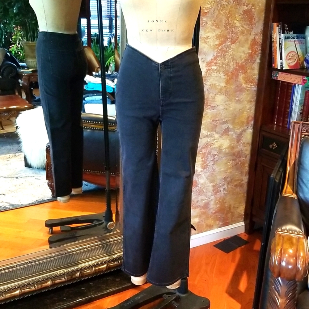 Free People Black Flare & Wide Leg Jeans